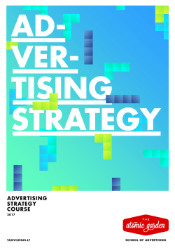 Advertising strategy