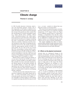 Chapter 8 - Society for Conservation Biology