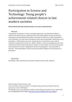 A catchy title - Research Center for Group Dynamics
