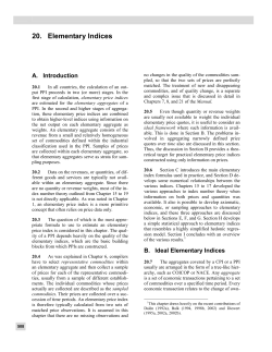 20. Elementary Indices