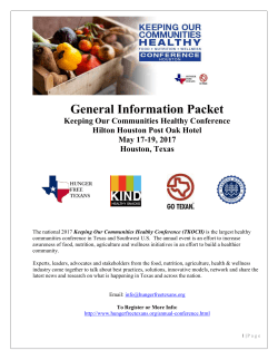 General Information Packet