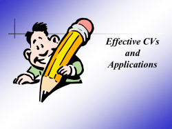 Effective Applications