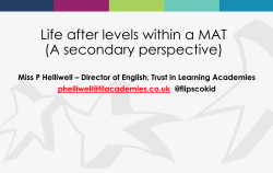 Life after levels within a MAT