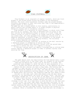 flag football - Wadsworth City Schools