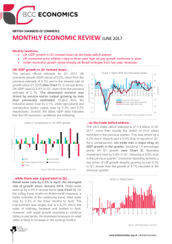 Monthly Economic Review &ndash; June 2017