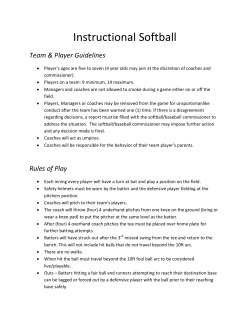 Instructional Softball