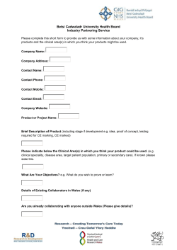 online form - Betsi Research