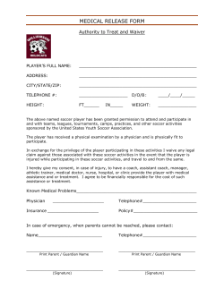 Medical Release Form - Word