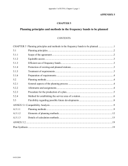 Appendix 5 to ECP 18