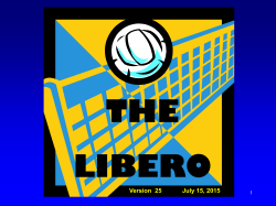The Libero - Heart of Texas Volleyball Chapter