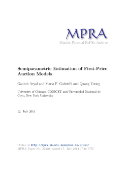 Semiparametric Estimation of First-Price Auction Models