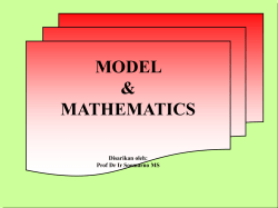 metil pta pemodelan matematik