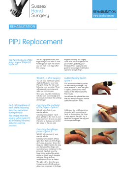 PIPJ Replacement - Sussex Hand Surgery