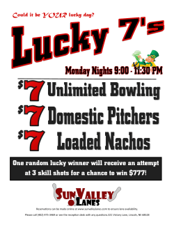 One random lucky winner will receive an attempt