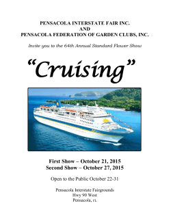 First Show &ndash; October 21, 2015 Second Show &ndash; October 27, 2015