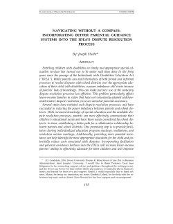 incorporating better parental guidance systems into the idea`s
