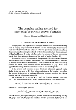 The complex scaling method for scattering by strictly convex obstacles
