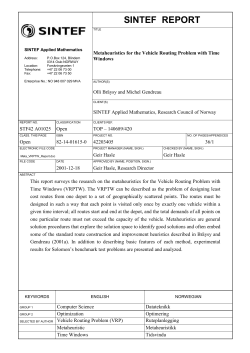 Rapport - Bernabe Dorronsoro