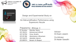Experimental Study on air-Dehumidification Performance using