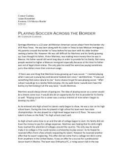 Border Stories - Global Connections
