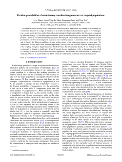 Fixation probabilities of evolutionary coordination games on two