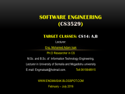 Chapter - Eng Mohamed Adam Isak