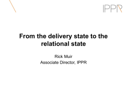 3. The delivery state is not very good at dealing with complex problems