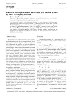 Numerical investigation of two-dimensional pure electron plasma