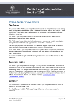 PLI 8 - Cross-border movements (Word, 222KB)
