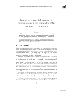 Formulas are exponentially stronger than monotone circuits in non