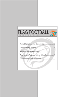flag football - Florida High School Athletic Association