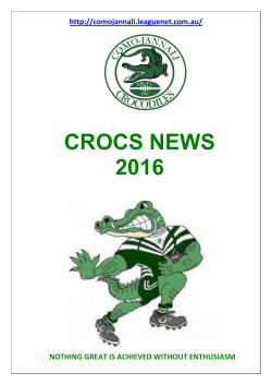 crocs news 2016