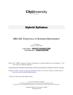 Essentials of Business Management