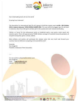 TAFISA World Games 2016