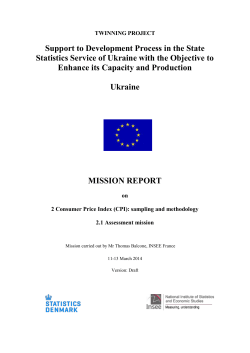 Purpose of the mission