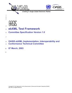 4 Test Suite - The XML Cover Pages