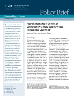 Policy Brief - The German Marshall Fund of the United States