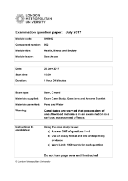Case Study - London Met Student Zone