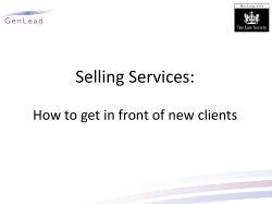 Alex Barr: How To Get In Front Of New Clients