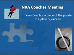 NRA Coaches Meeting