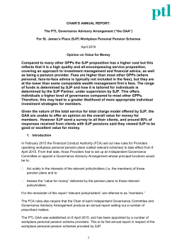Compared to many other GPPs the SJP proposition has a higher