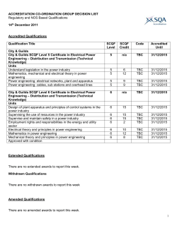 accreditation committee 02 november 2005