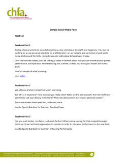 Link: Sports Nutrition for Summer