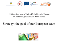 Presentazione di PowerPoint - Chemistry Is All Around Us Project