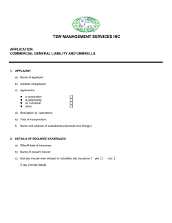 proposition / application