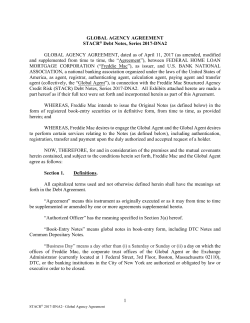Global Agency Agreement