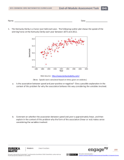 End-of-Module Assessment