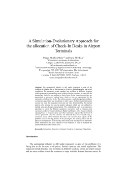 A Simulation-Evolutionary Approach for the allocation of
