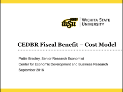 CEDBR Fiscal Impact Model