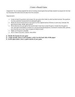 Create a Board Game